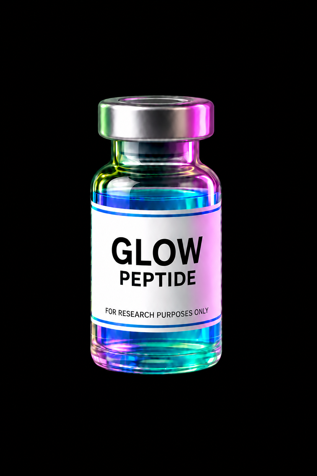 GLOW Research Peptide blend – 70mg (Laboratory Use Only)